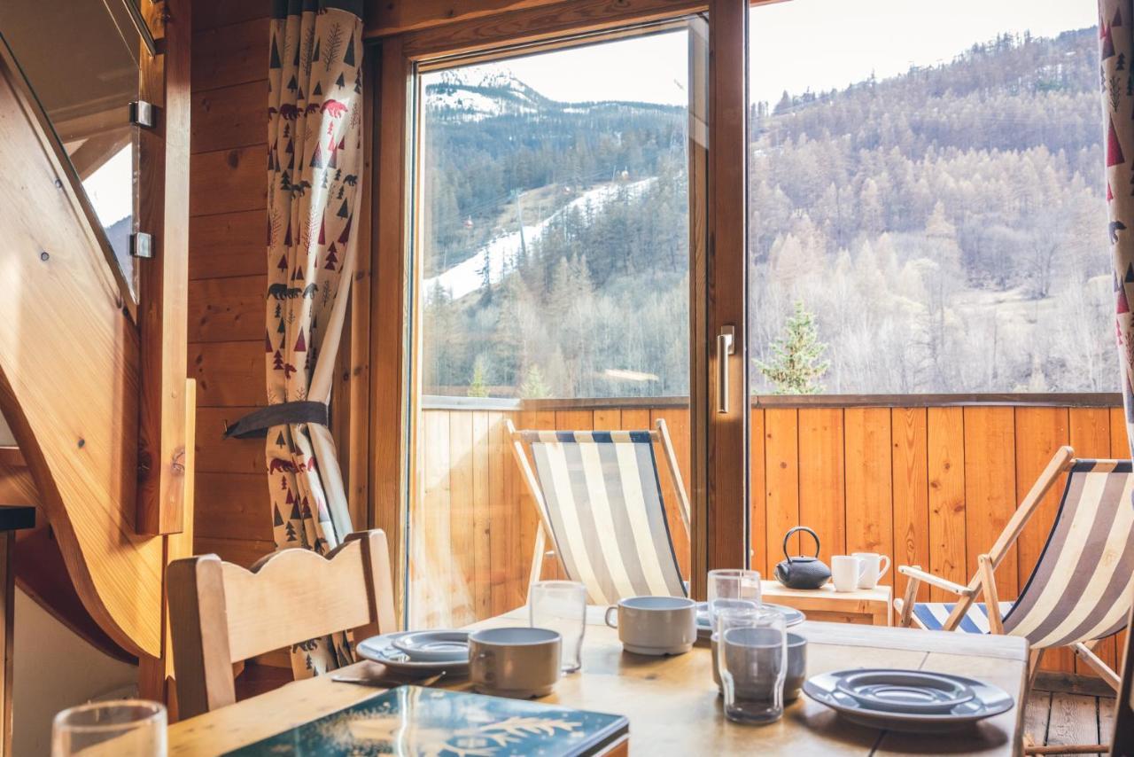 Le Serre D'Or, Grand Appartement Au Pied Des Pistes De Ski Saint-Chaffrey Kültér fotó